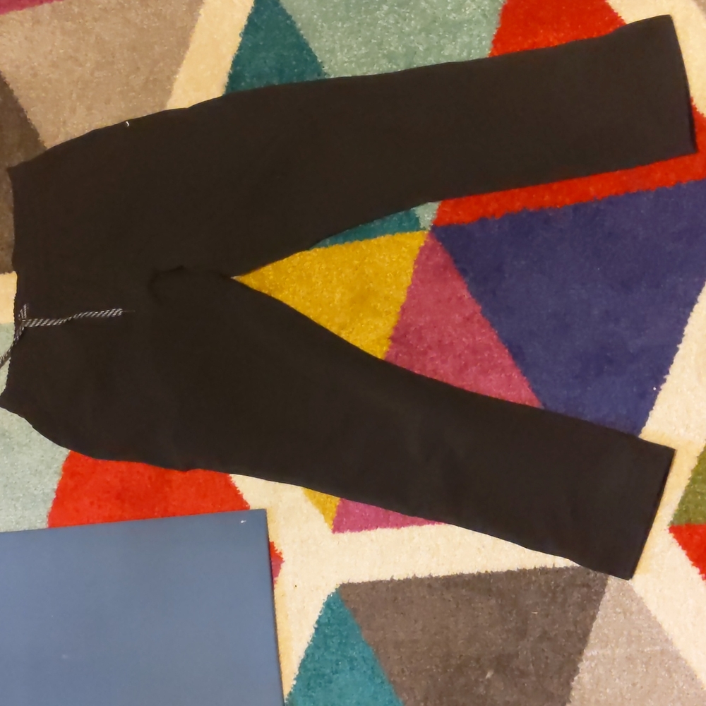 January xs petite black scrub pants